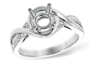 14K WG Engagement Ring AKL7653