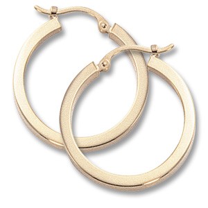 Medium Square Hoops