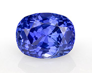 Blue Sapphire - Cushion