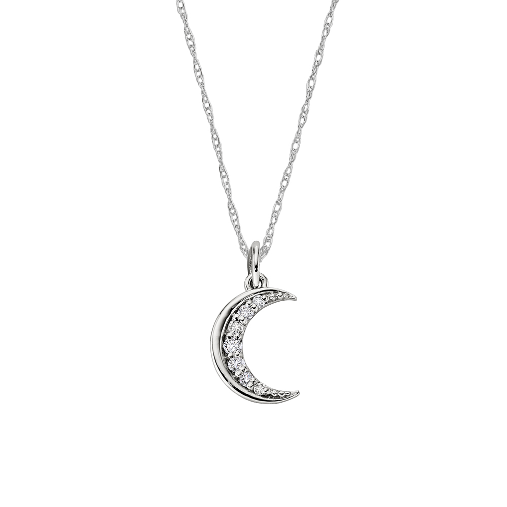 Moon Shaped Necklace - Harvey Oaks Jeweler