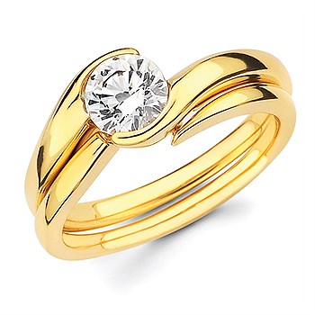 Diamond Engagement Ring - Ostbye Modern Bridal 14K Gold