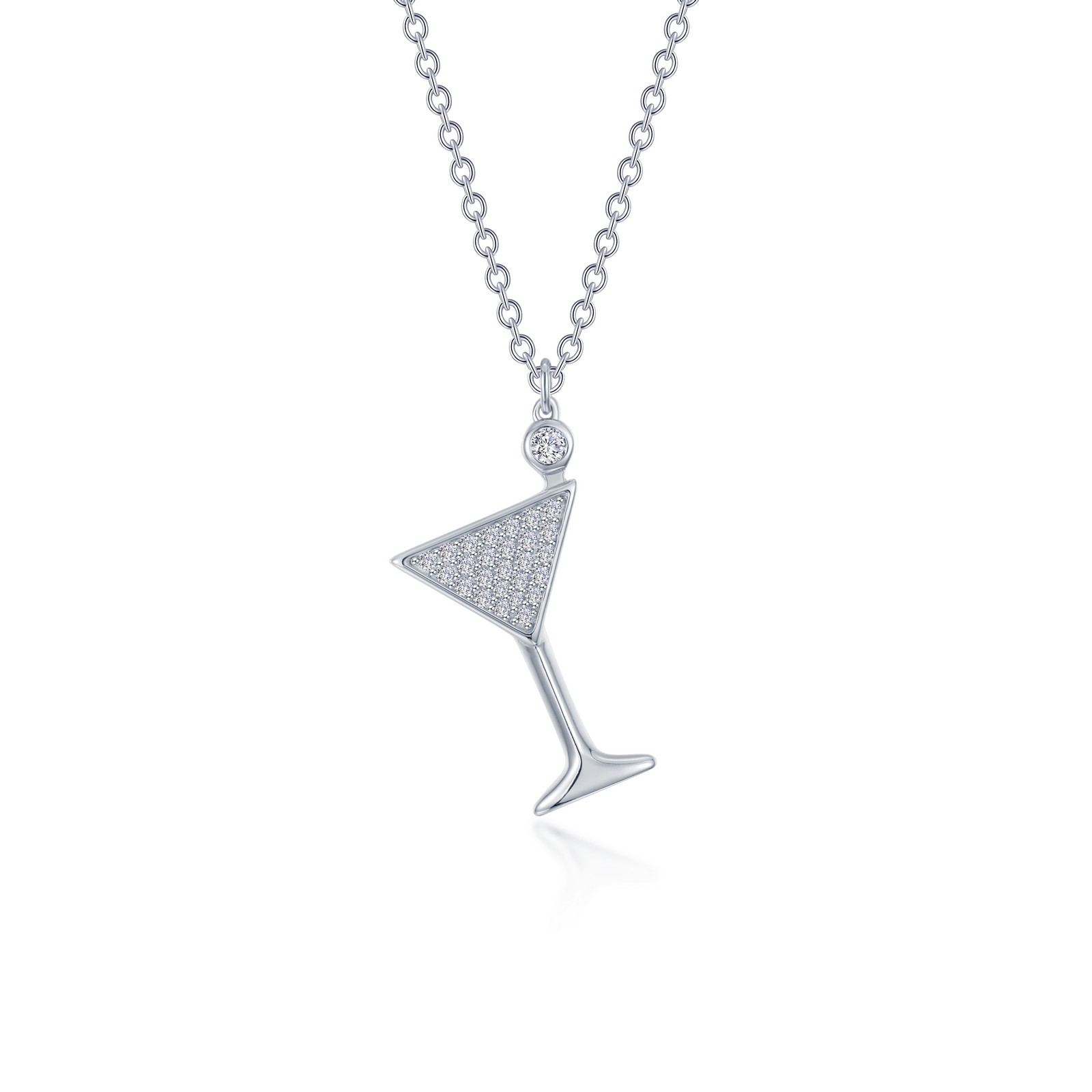 Pave Martini Glass