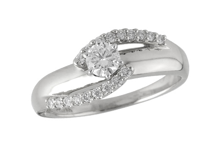 14K WG Engagement Ring AKX16798-1