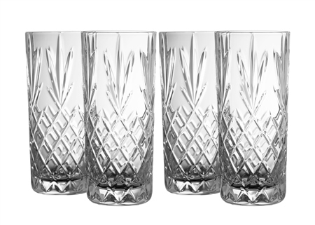 Galway Crystal Renmore HiBall Glass Set - Harvey Oaks Jeweler